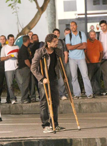 Ator de Passione, gravou cena de flashback, no Rio