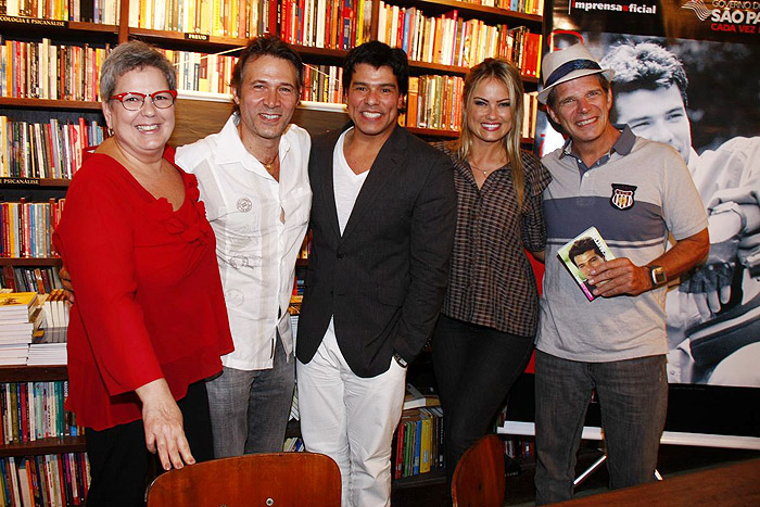 Tânia Carvalho, Nelson Freitas, Mauricio Mattar, Ellen Roche e Raul Gazolla