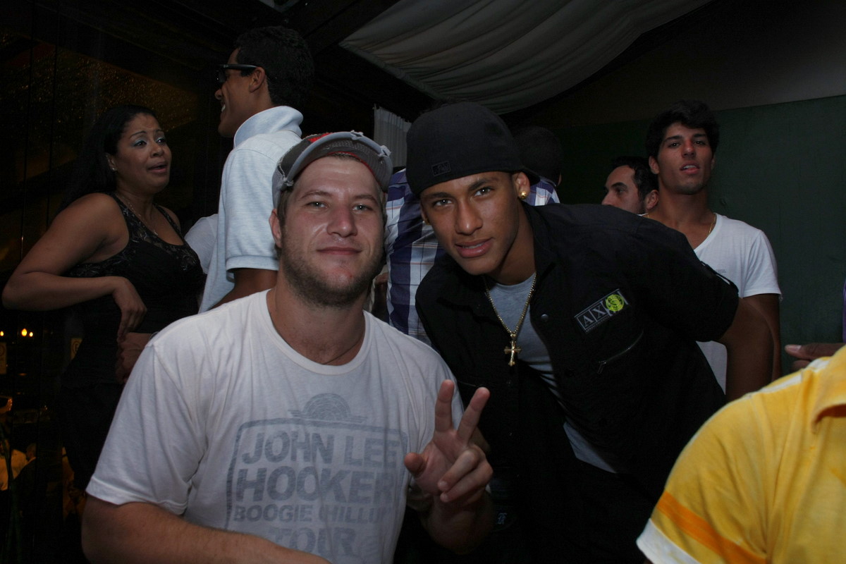 Neymar e o ex-BBB Diego Alemão