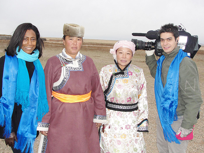 Glória Maria visita a China para o Globo Repórter
