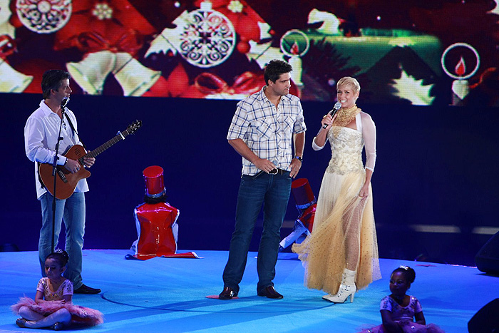 Xuxa, Victor e Leo  - Show de Natal no Maracanãnzinho, no Rio 