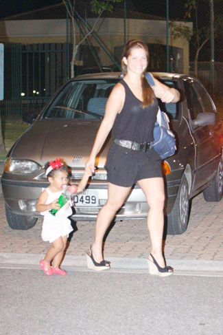 Samara Felippo e sua filha, Alícia