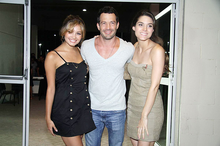 Sophie Charlotte, Malvino Salvador e Fernanda Machado 