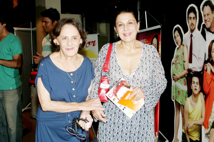 Laura Cardoso e Marly Bueno prestigiaram as atrizes