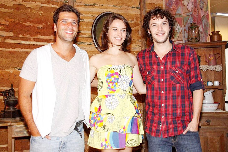 Bruno Gagliasso, Bianca Bin e Jayme Matarazzo