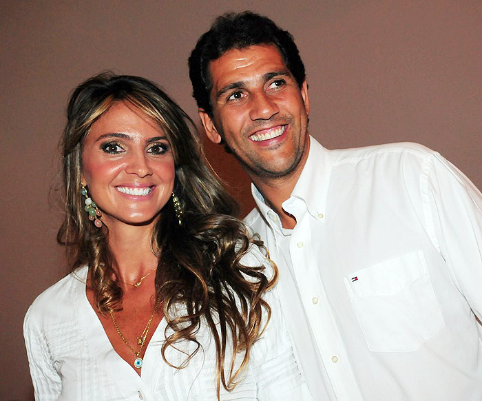 Mauricio Lima e a mulher, Roberta