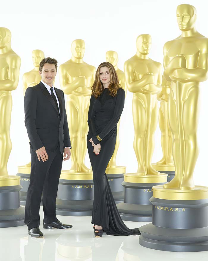 James Franco e Anne Hathaway: Os apresentadores do Oscar 2011