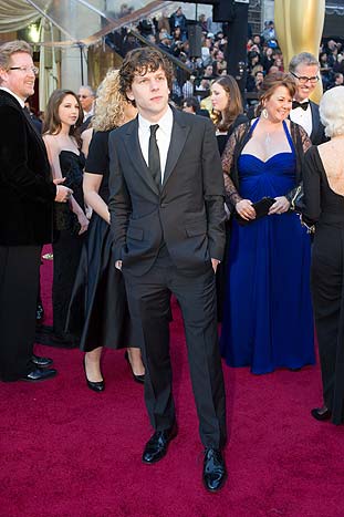 Jesse Eisenberg, protagonista de A Rede Social