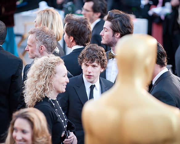 Jesse Eisenberg, protagonista de A Rede Social 