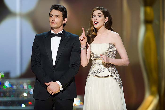 James Franco e  Anne Hathaway