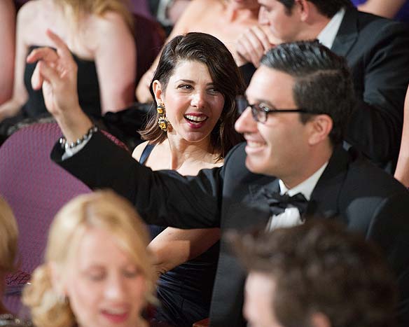 Marisa Tomei na plateia