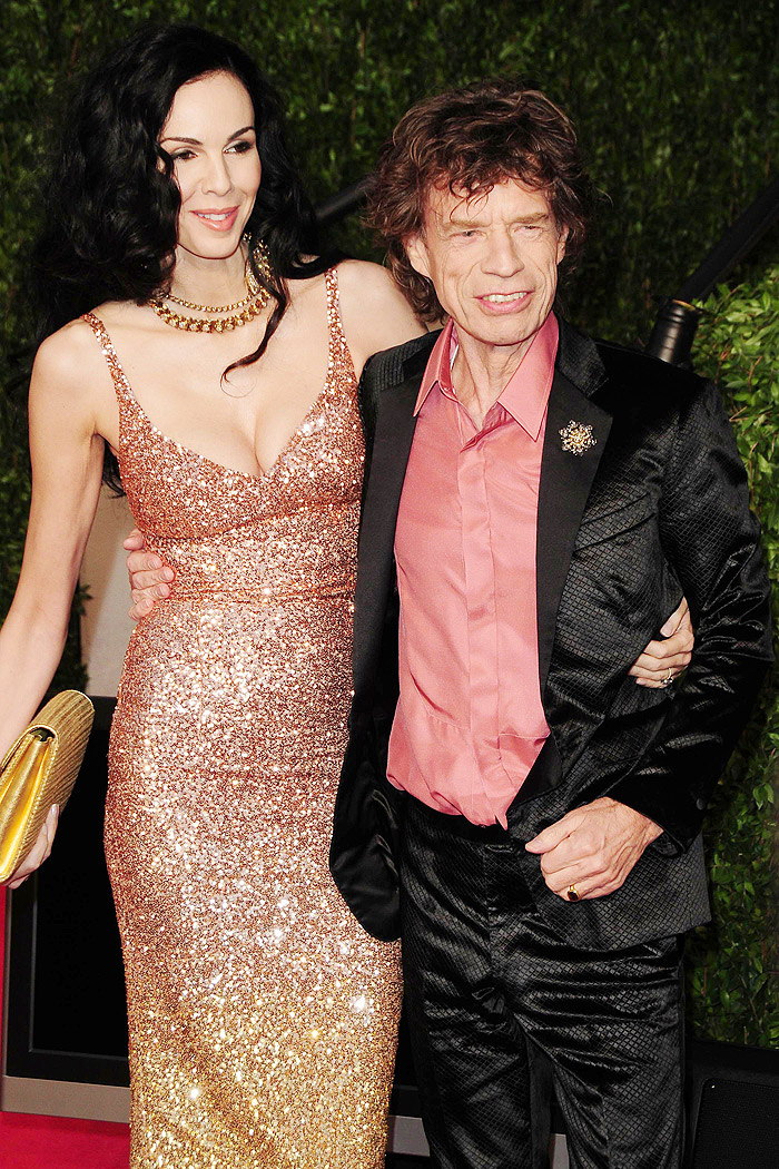 Mick Jagger e LWren Scott