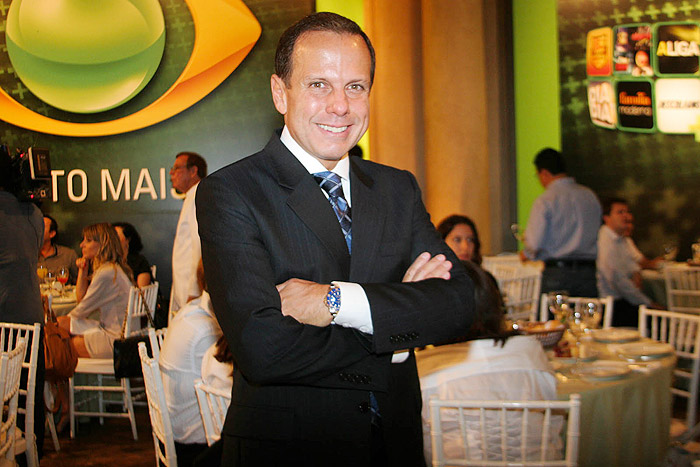 João Doria Jr. marcou presença na coletiva de imprensa