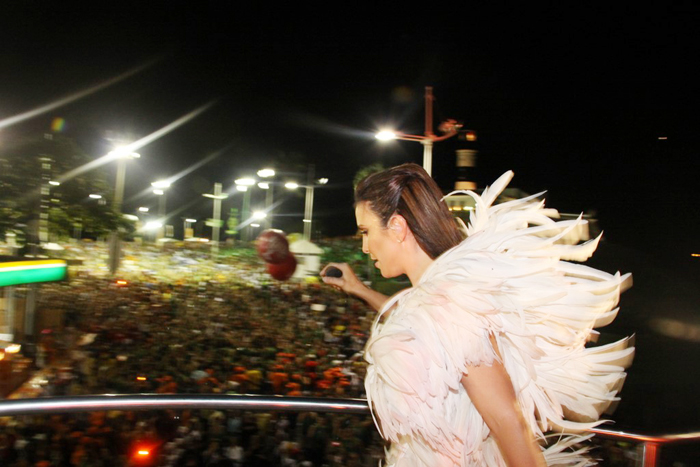 Ivete Sangalo comandou o Bloco Salvador 