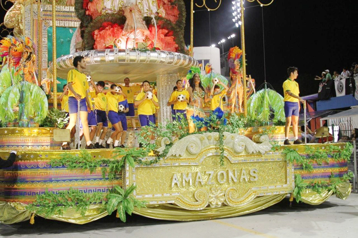 Unidos da Vila Maria mostra toda a riqueza do Teatro Amazonas no sambódromo de SP?