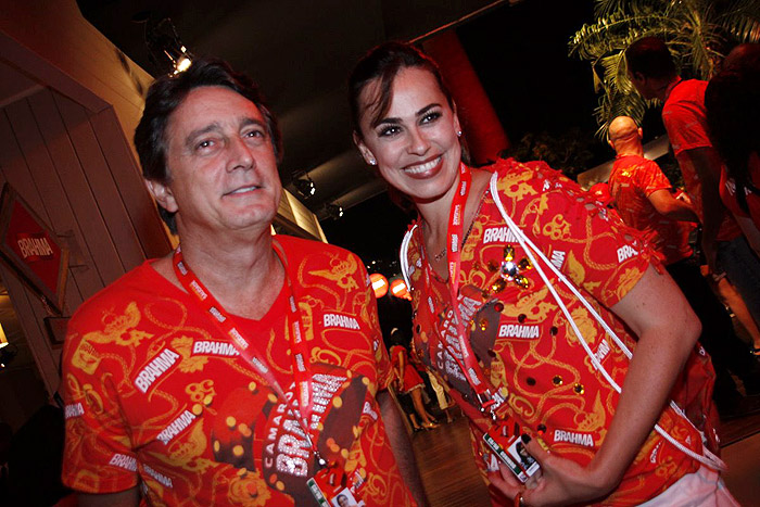 Eduardo Galvão e Daniela Escobas