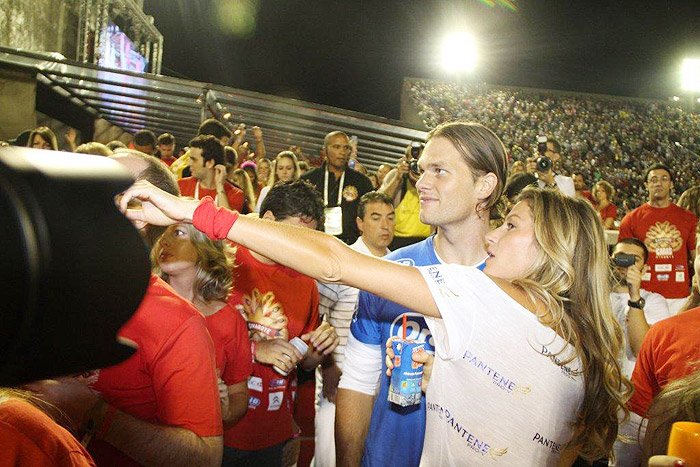 Gisele e Tom, o casal mais esperado da noite