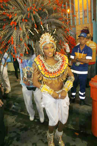 Desfile de Carnaval dos cabelos da Vila Isabel