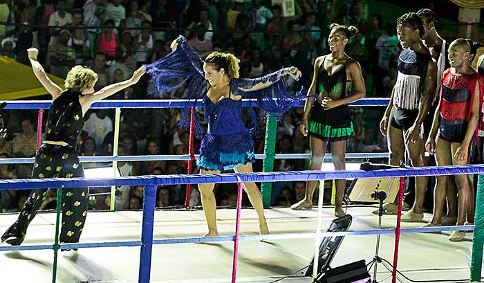 Bloco Crocodilo: Daniela Mercury e Deborah Colker 