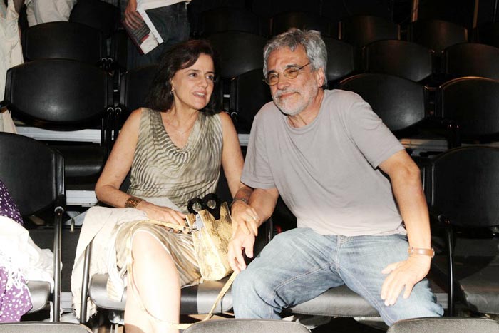 Marieta Severo e o marido, o diretor Aderbal Freire Filho