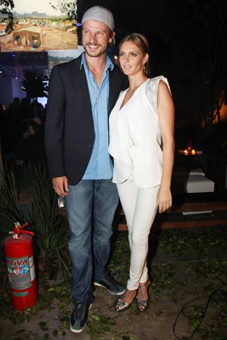 O casal Rodrigo Hilbert e Fernanda Lima 
