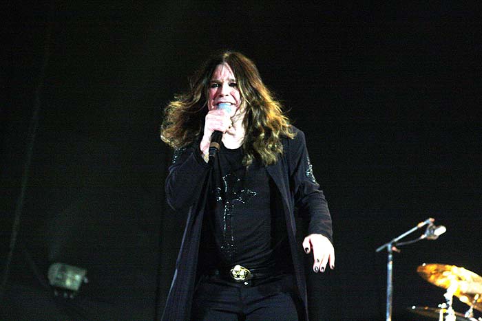 Ozzy Osbourne no Arena Anhembi, em São Paulo