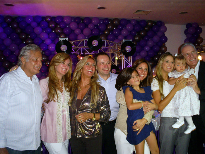 Fernando, kiki, Helô, Luiz Carlos, Jô, Lolle, Ticiane, Rafaella e Roberto Justus