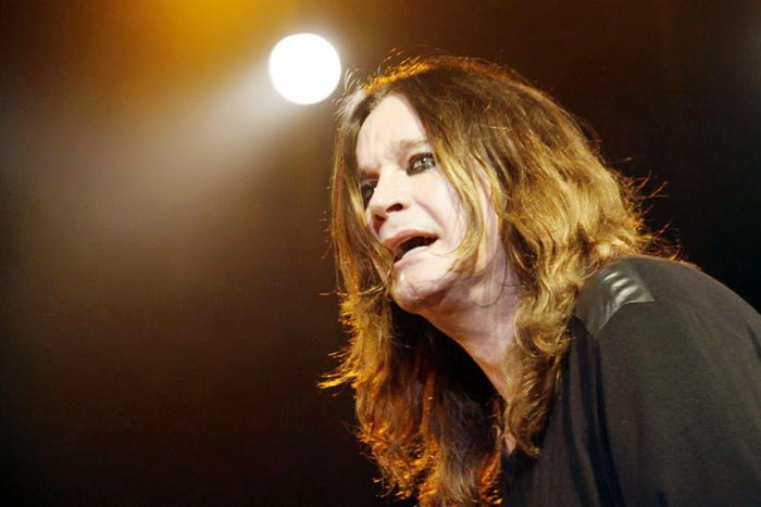 Ozzy Osbourne faz show à parte com suas caretas. Álbum de Fotos!