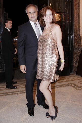 Nanda Ziegler e o marido Alexandre Avancini