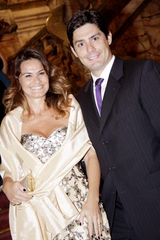 Magda Cotrofe e o marido