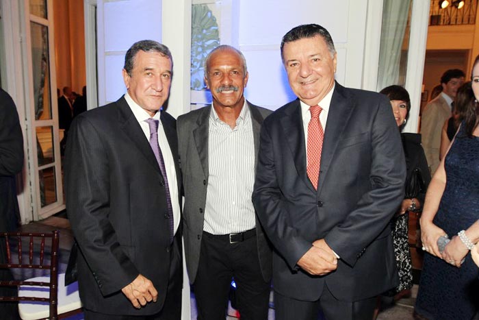 Carlos Alberto Parreira, Junior e Arnaldo César Coelho