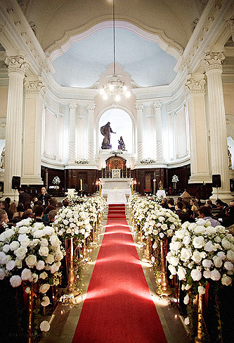 Fotos do Casamento de Priscila Pires: A igreja