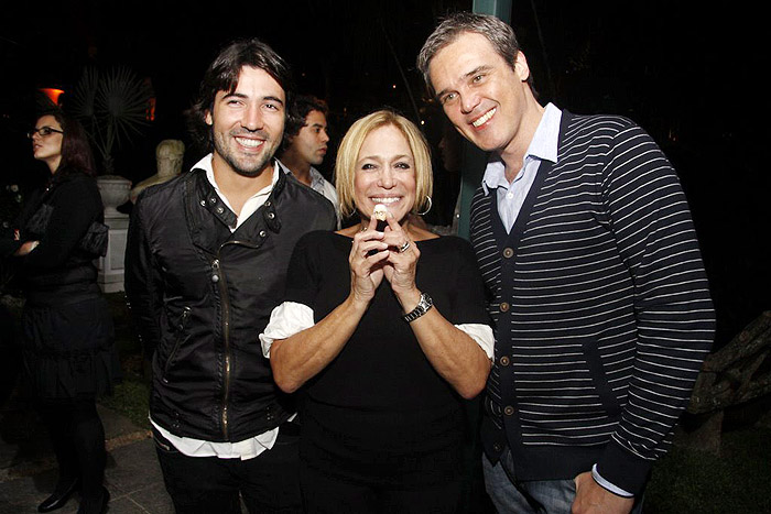 Sandro Pedroso, Susana Vieira e Dalton Vigh