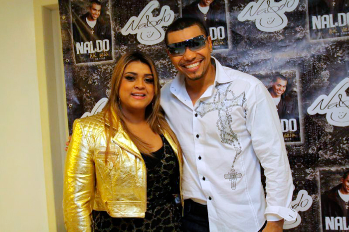 Preta GIl participou da gravação do DVD do MC Naldo