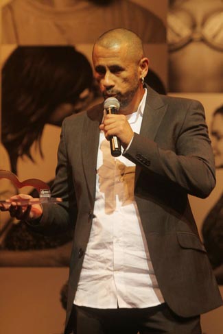 José Junior, coordenador da ONG Afroreggae, foi um dos homenageados no prêmio