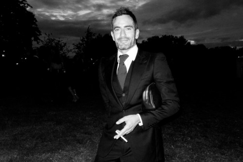 O estilista Marc Jacobs também foi ao casamento