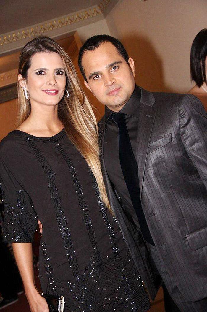 Luciano Camargo e sua mulher, Flávia