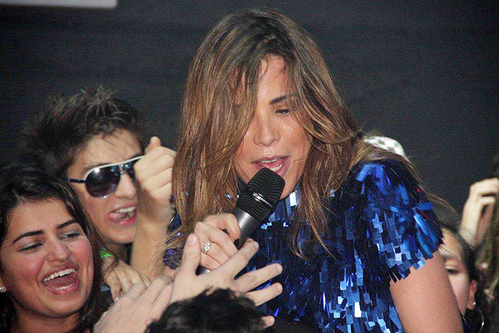 Wanessa mostrou seu show para o público adolescente