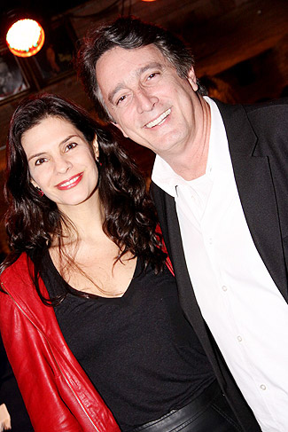 Helena Ranaldi e Eduardo Galvão curtem festa no Hotel Fasano.