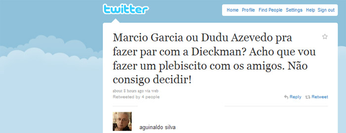 Márcio Garcia e Dudu Azevedo são os cotados para fazer par com Carolina Dieckmann, em Fina Estampa - Divulgação/TV Globo