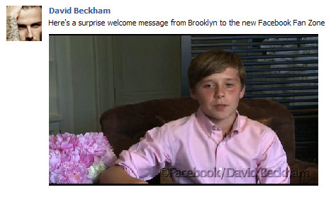 David Beckham usa rede social para explicar nome da filha - Reproduação