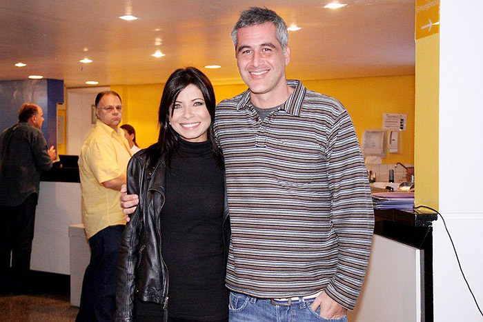 Ana Lima, estava acompanhada do novo namorado, o empresário, Tico Cardoso