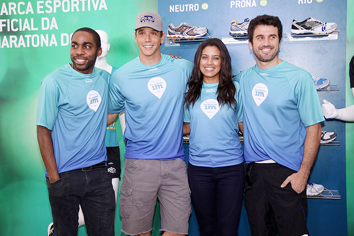 Lázaro Ramos, Márcio Garcia, Ildi Silva e Eriberto Leão apoiam evento no Rio