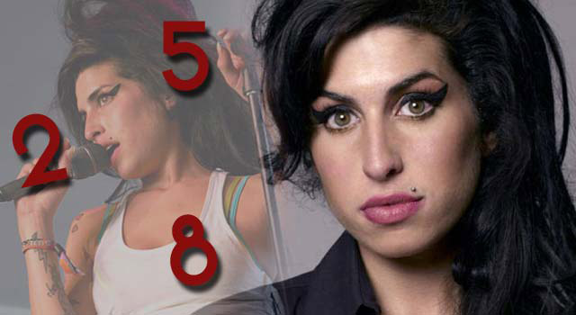 Numerologia: Amy Winehouse morreu num dia de muita carência