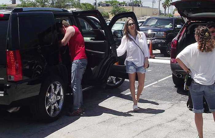 Claudia Leitte grava clipe com Ricky Martin em Miami - Divulgação