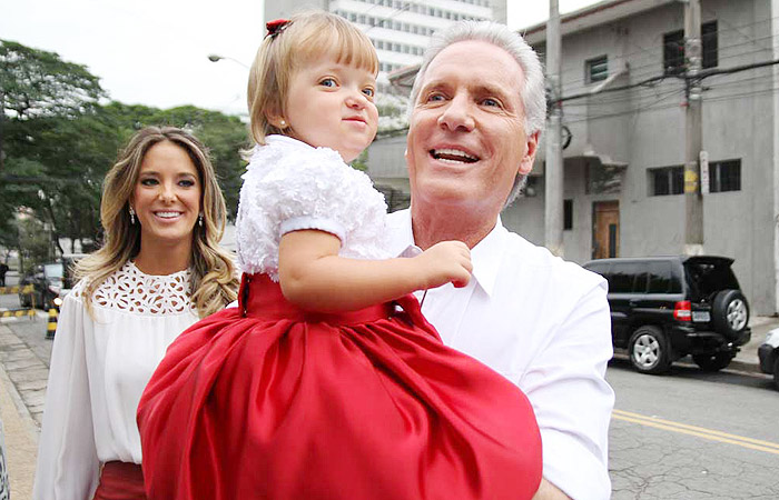 Ticiane Pinheiro e Roberto Justus comemoram o aniversário de Rafaella - agnews