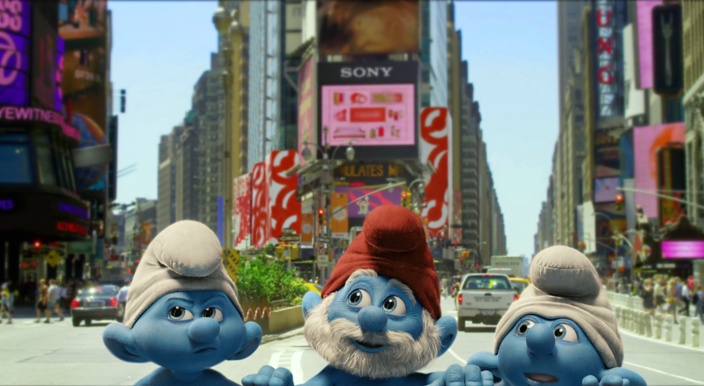 Cenas do Filme: Os Smurfs 3D