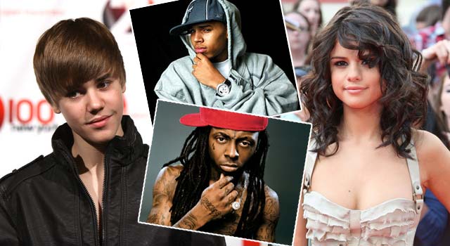 Selena Gomez quer que Justin Bieber se afaste de amigos como Chris Brown e Lil Wayne. O Fuxico