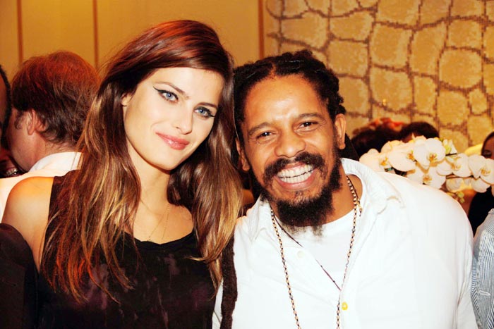 Isabelli Fontana e o novo namorado Rohan Marley