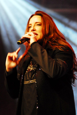 A cantora Ana Carolina